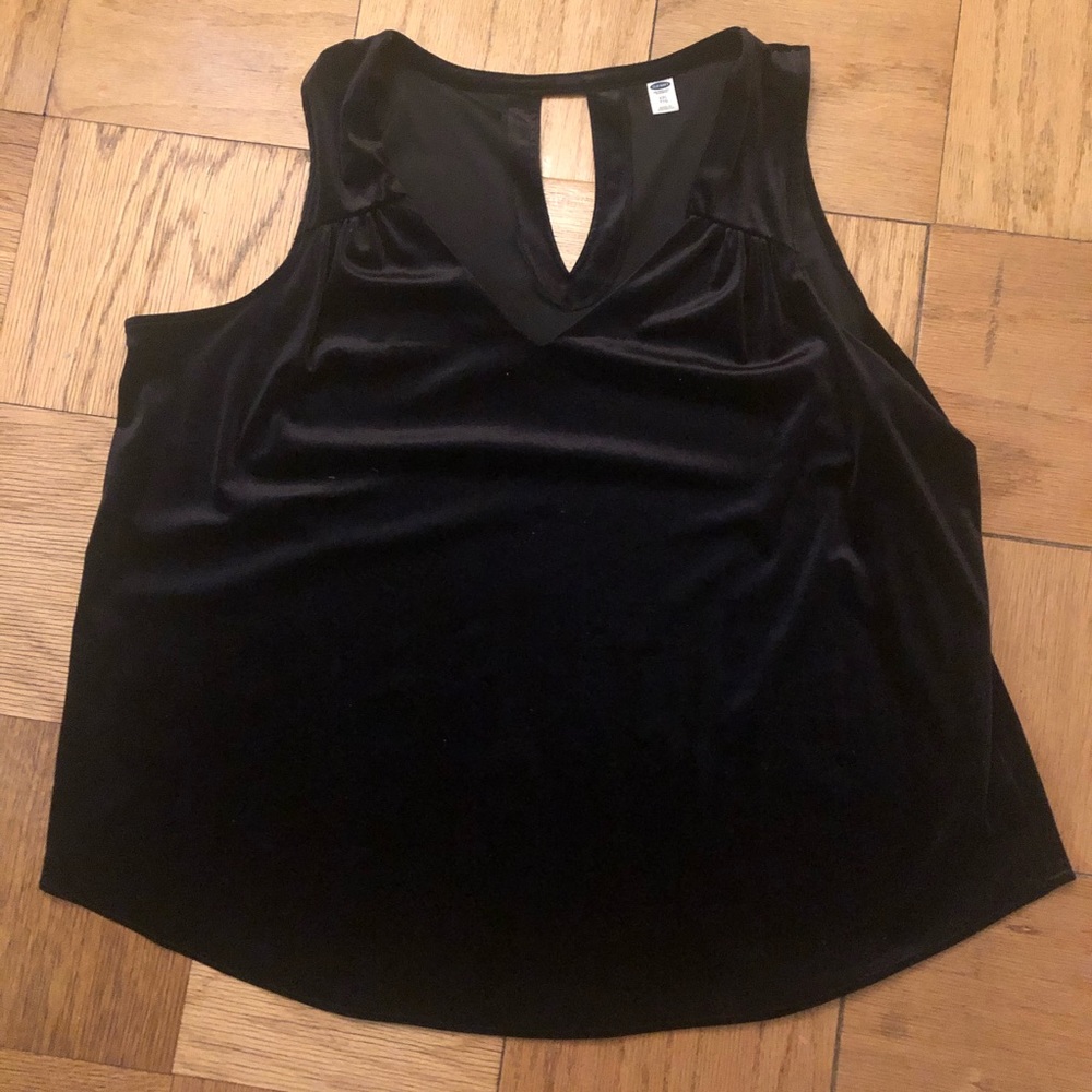 Velvet Sleeveless Top Old Navy Size XXL